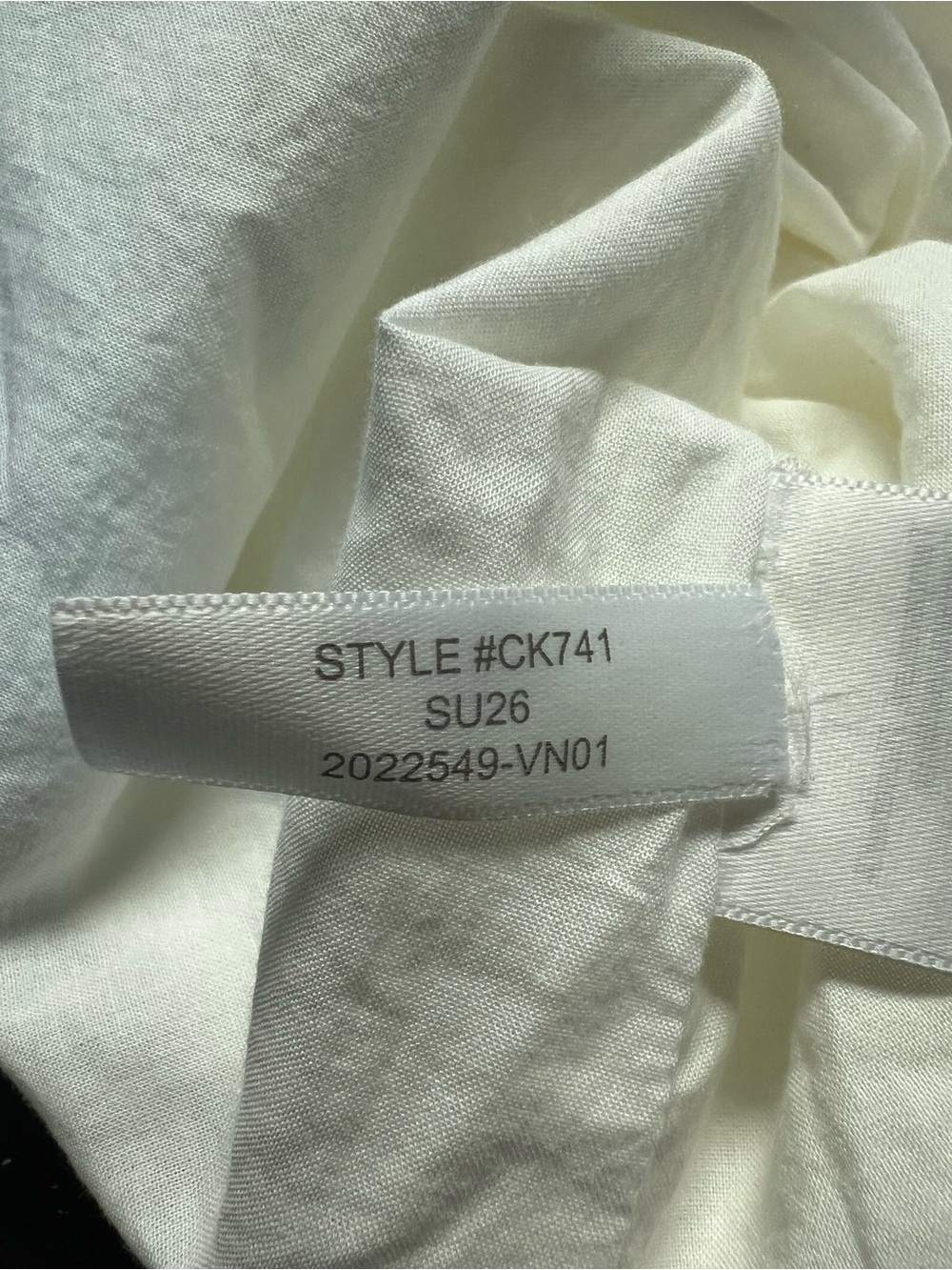 Linen-cotton button-front shell - Picture 8 of 9